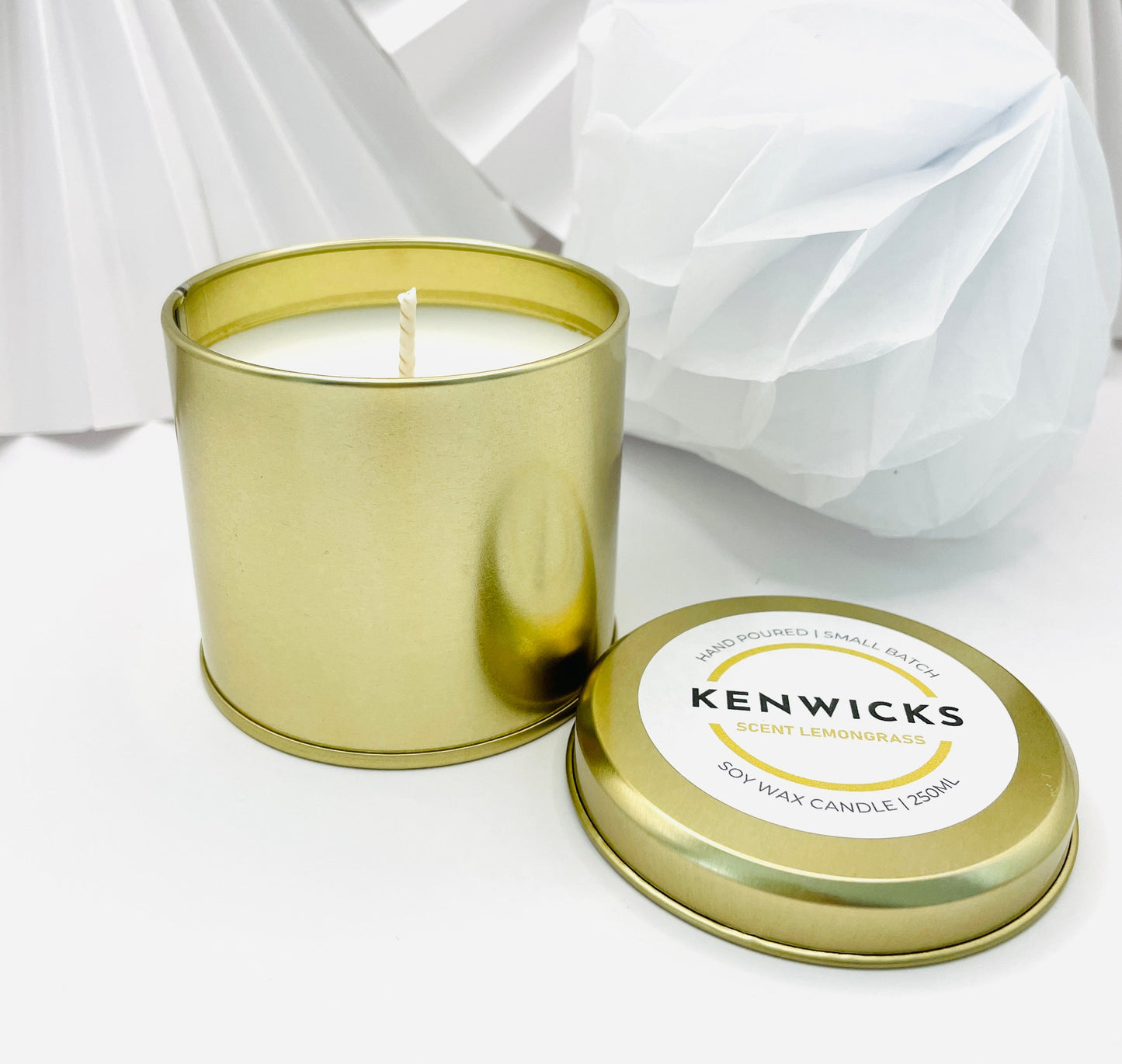 Personalised Scented Soy Wax Candle | Gift Boxed | Special Gift | Hand Poured | Small Batch | THANK YOU