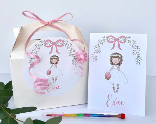 Personalised Childrens Wedding Activity Box and Pack | Table Favour | Party Bag | Wedding Favour Gift | Little Guests