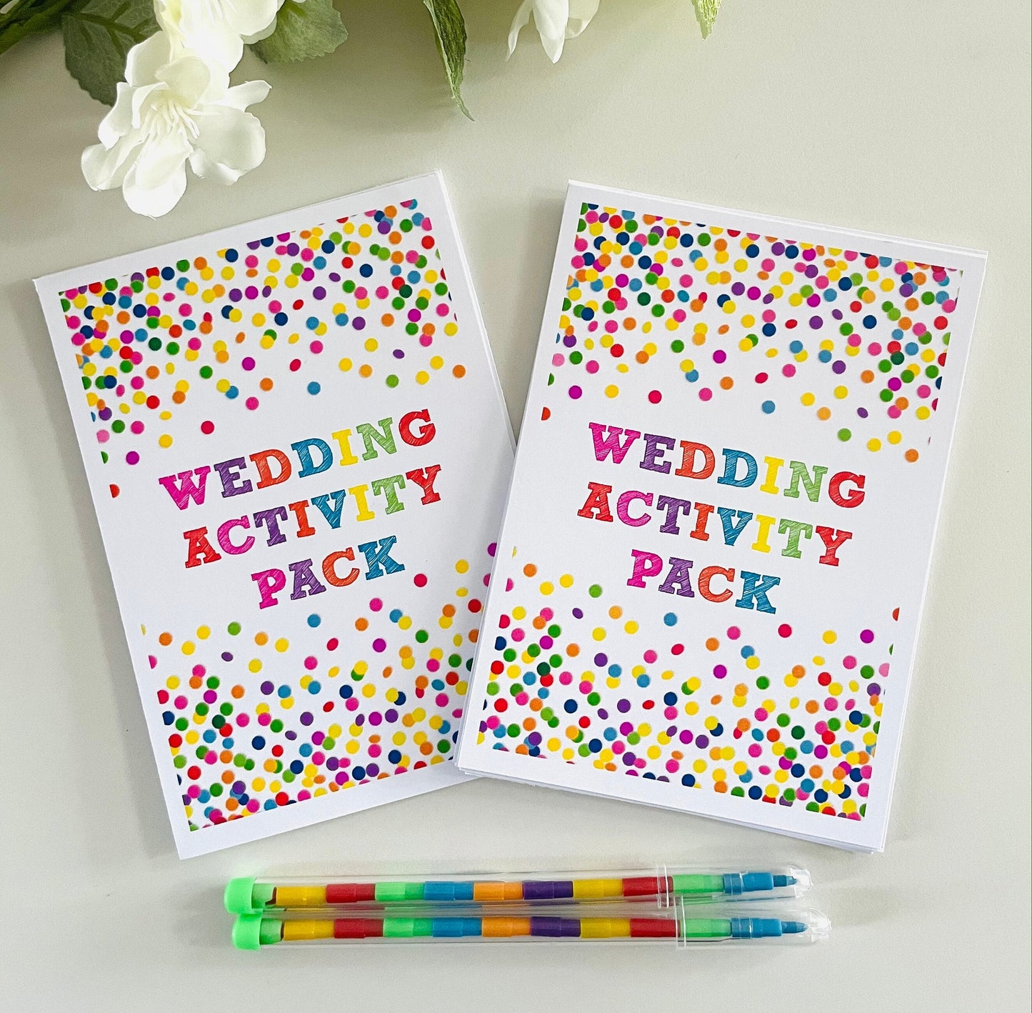 Childs Wedding Activity Pack | Confetti