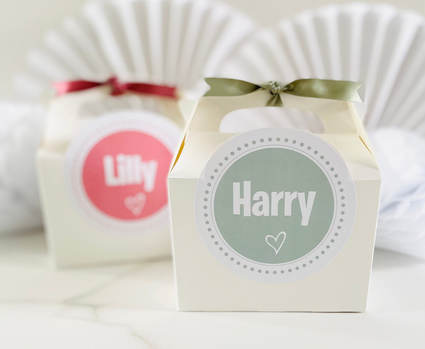 Personalised Wedding Favour Gift Box | Childs Activity | Thank You | SIMPLE BLOCK