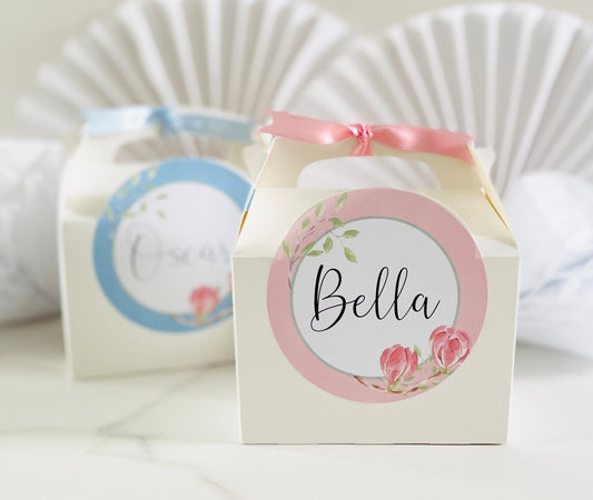 Personalised Wedding Favour Gift Box | Childs Activity | Thank You | MAGNOLIA