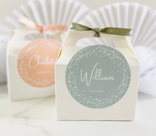 Personalised Wedding Favour Gift Box | Childs Activity | Thank You | PAINT SPLATT