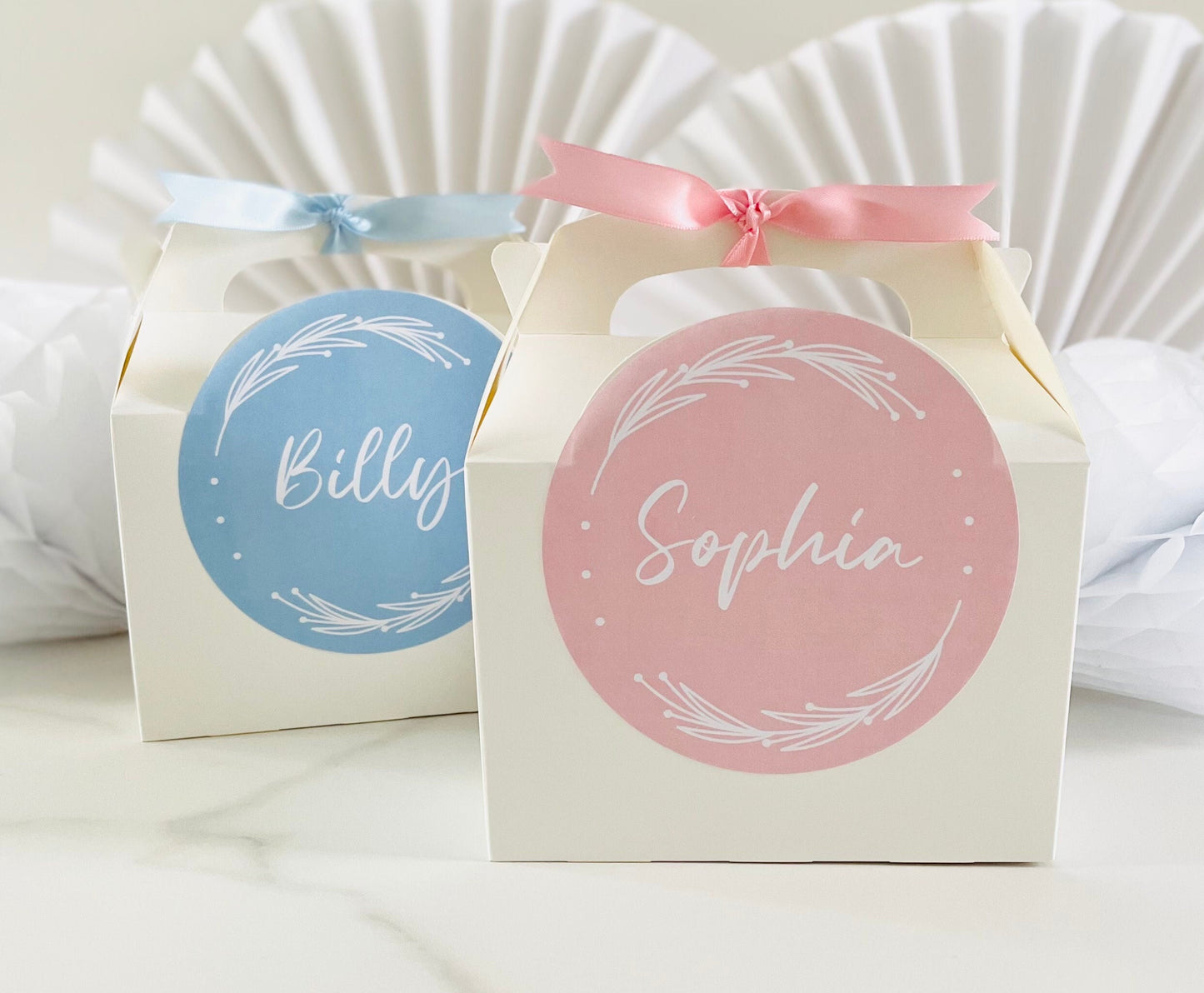 Personalised Wedding Favour Gift Box | Childs Activity | Thank You | DOTS