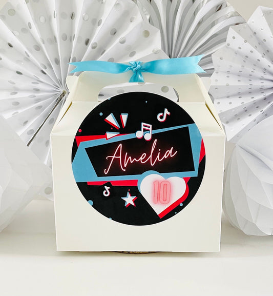 Children's Personalised Birthday Party Box | Goody Treat Box | TIKTOK