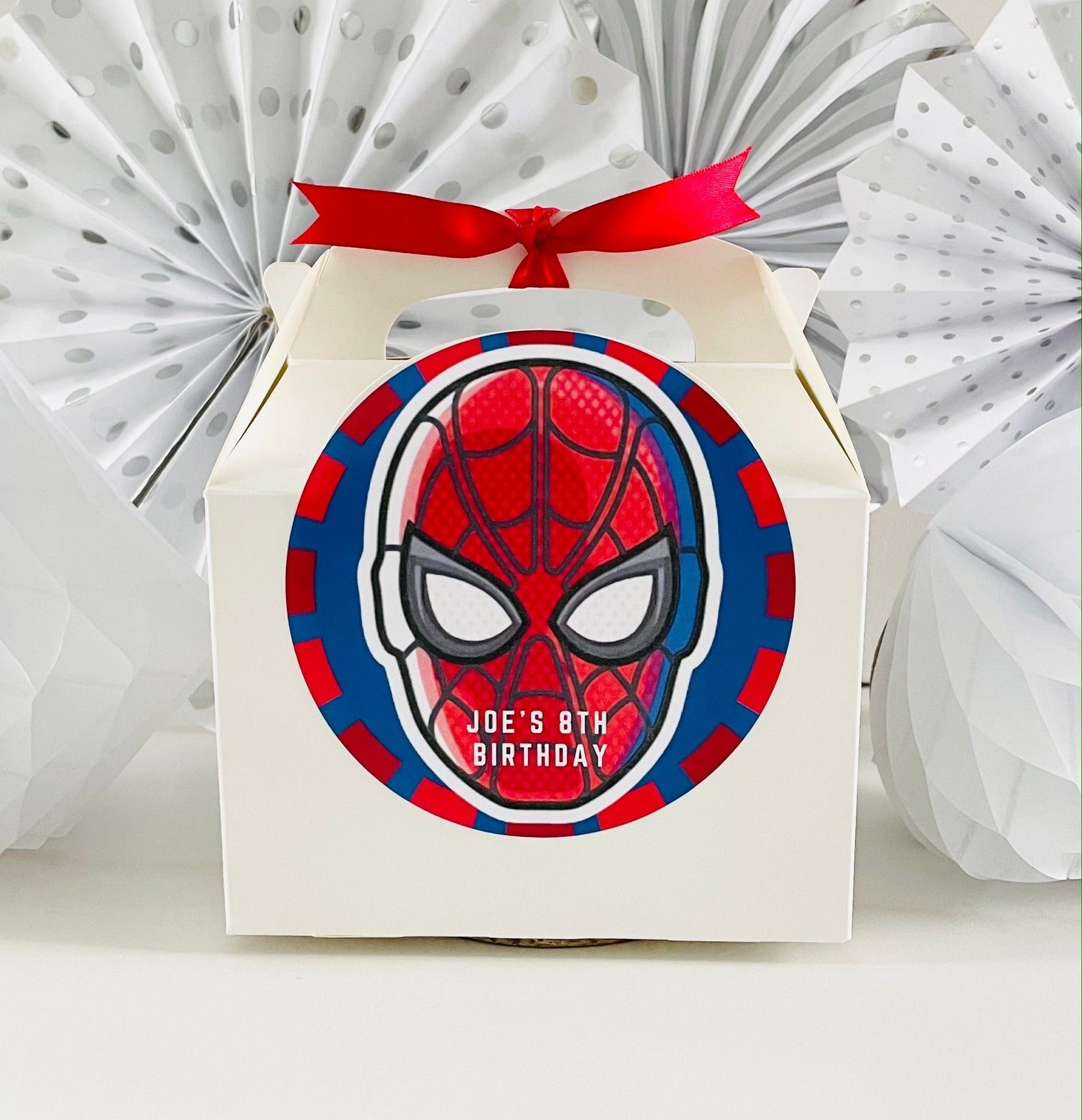 Children's Personalised Birthday Party Box | Goody Treat Box | SUPERHEROES