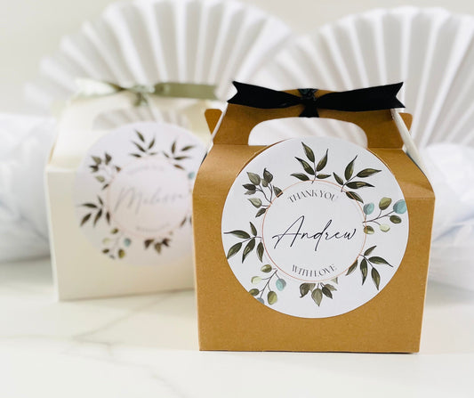 Personalised Wedding Favour Gift Box | Childs Activity | Thank You | OLIVES