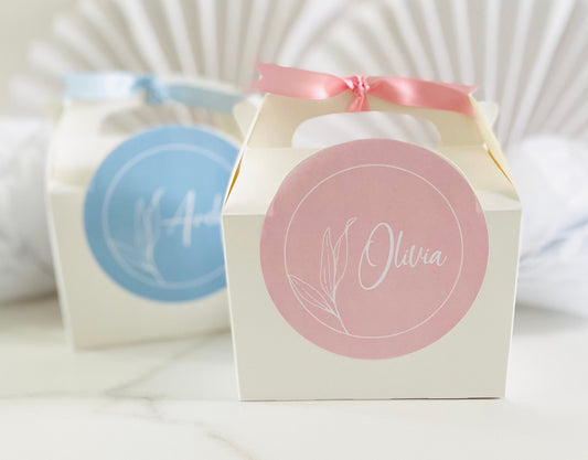 Personalised Wedding Favour Gift Box | Childs Activity | Thank You | SIMPLE LEAF