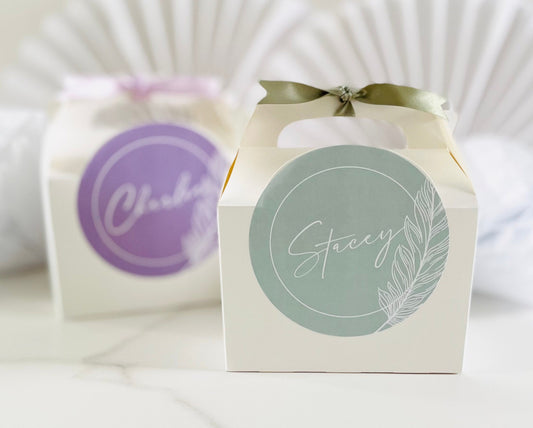 Personalised Wedding Favour Gift Box | Child Activity | Thank You | SIMPLE FEATHER