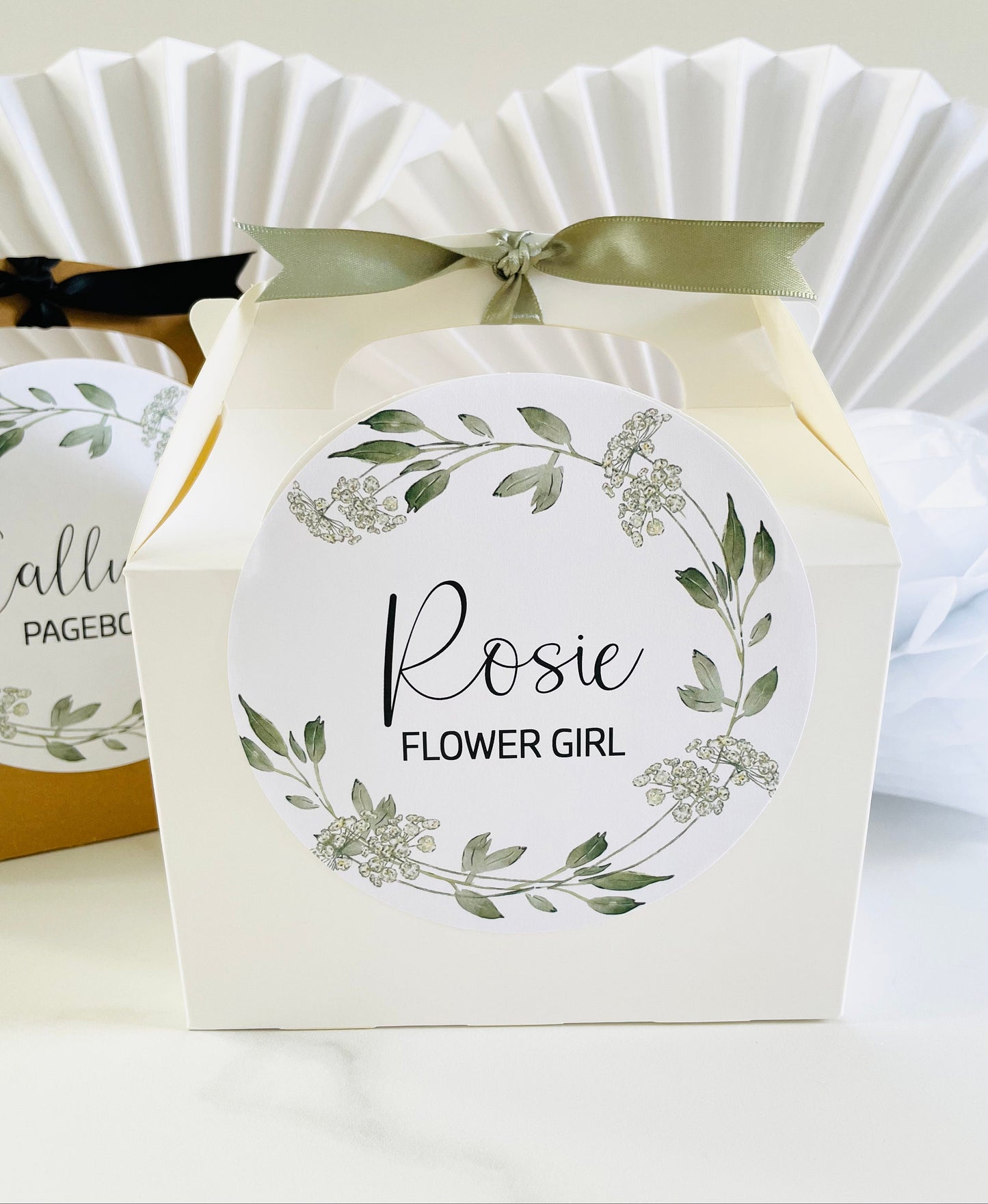 Personalised Wedding Favour Gift Box | Childs Activity | Thank You | GYPSOPHILA