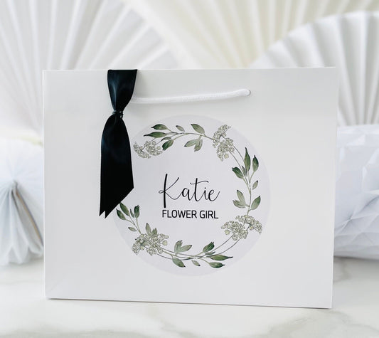 Personalised Wedding Gift Bag | Thank You | Luxury Boutique | GYPSOPHILA