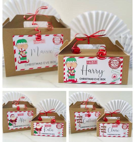 Christmas Eve Box | Christmas Gift Box | Personalised Christmas Box | Santa Hamper | Night Before Xmas | Childrens Christmas Eve Box